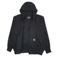 Mens Black Carhartt  Full Zip Jumper