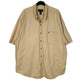 Mens Yellow Eddie Bauer  Short Sleeve Shirt