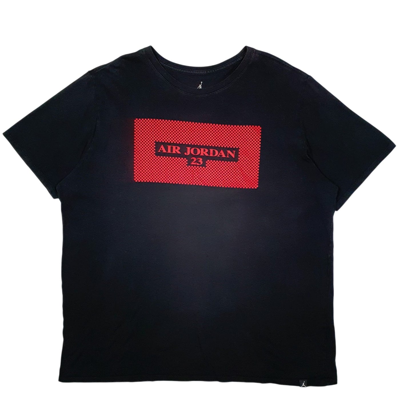 Mens Black Nike Air Jordan Basketball Short Sleeve T Shirt