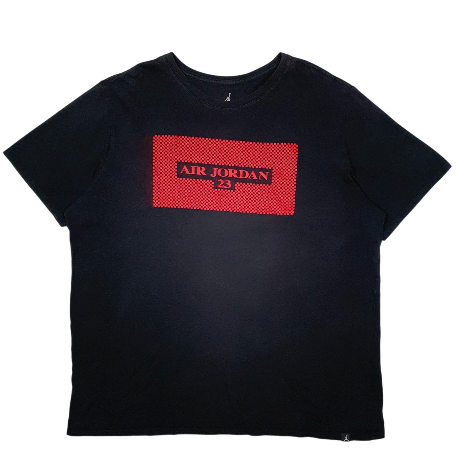 Mens Black Nike Air Jordan Basketball Short Sleeve T Shirt