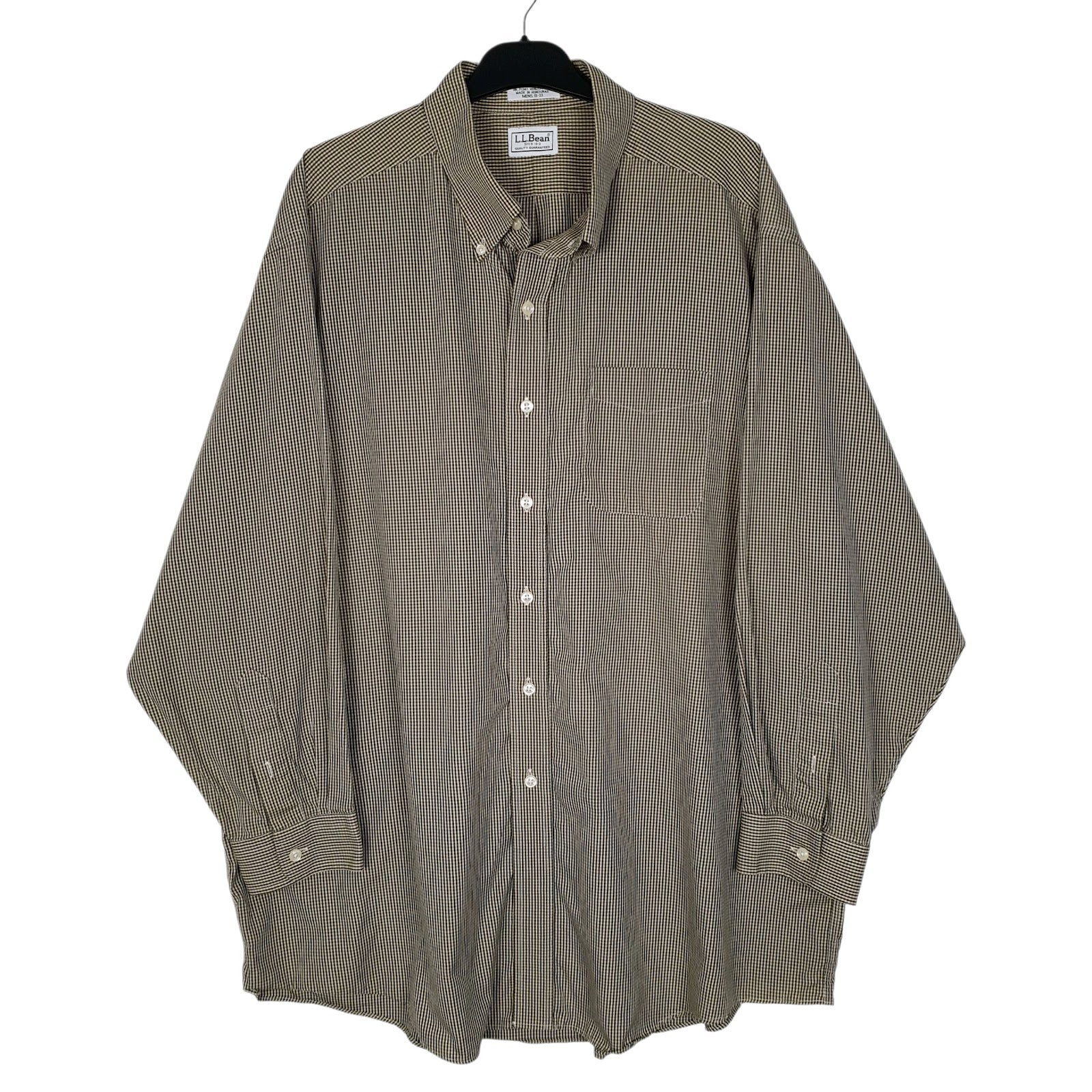 Mens Grey L.L.Bean  Long Sleeve Shirt