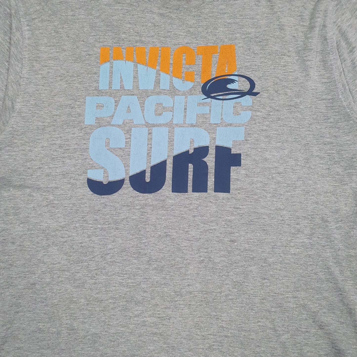 Mens Grey Invicta Pacific Surf  T Shirt