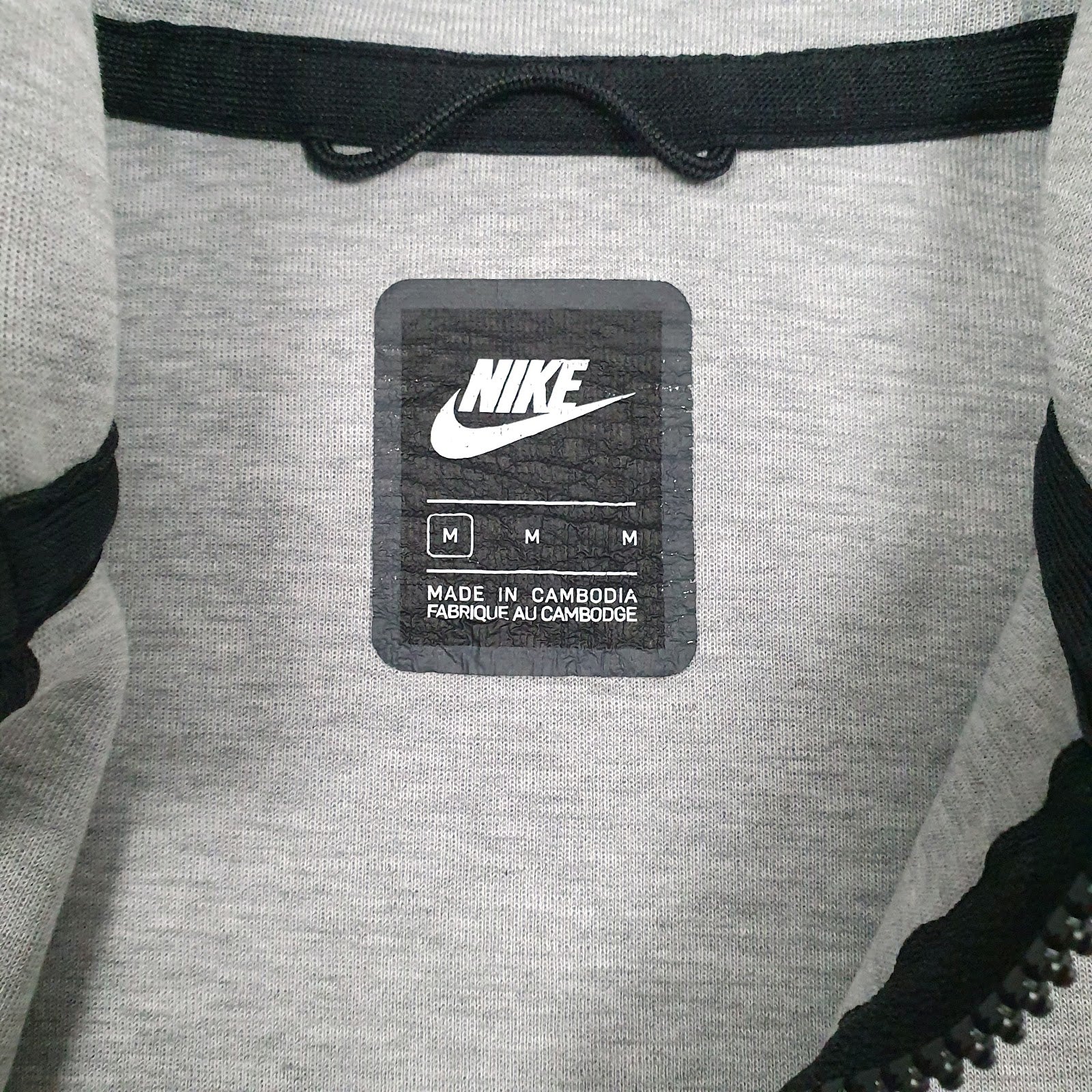 Mens Grey Nike  Full Zip Jumper