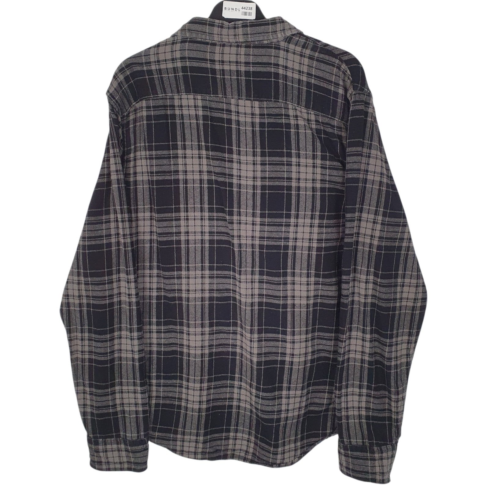 Mens Grey Abound Flannel  Shirt