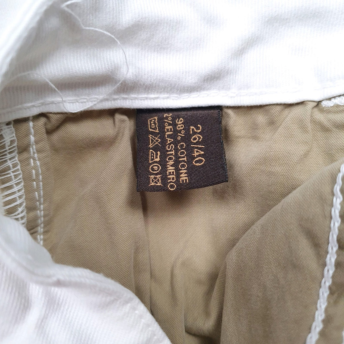 Womens White Parados   Jeans