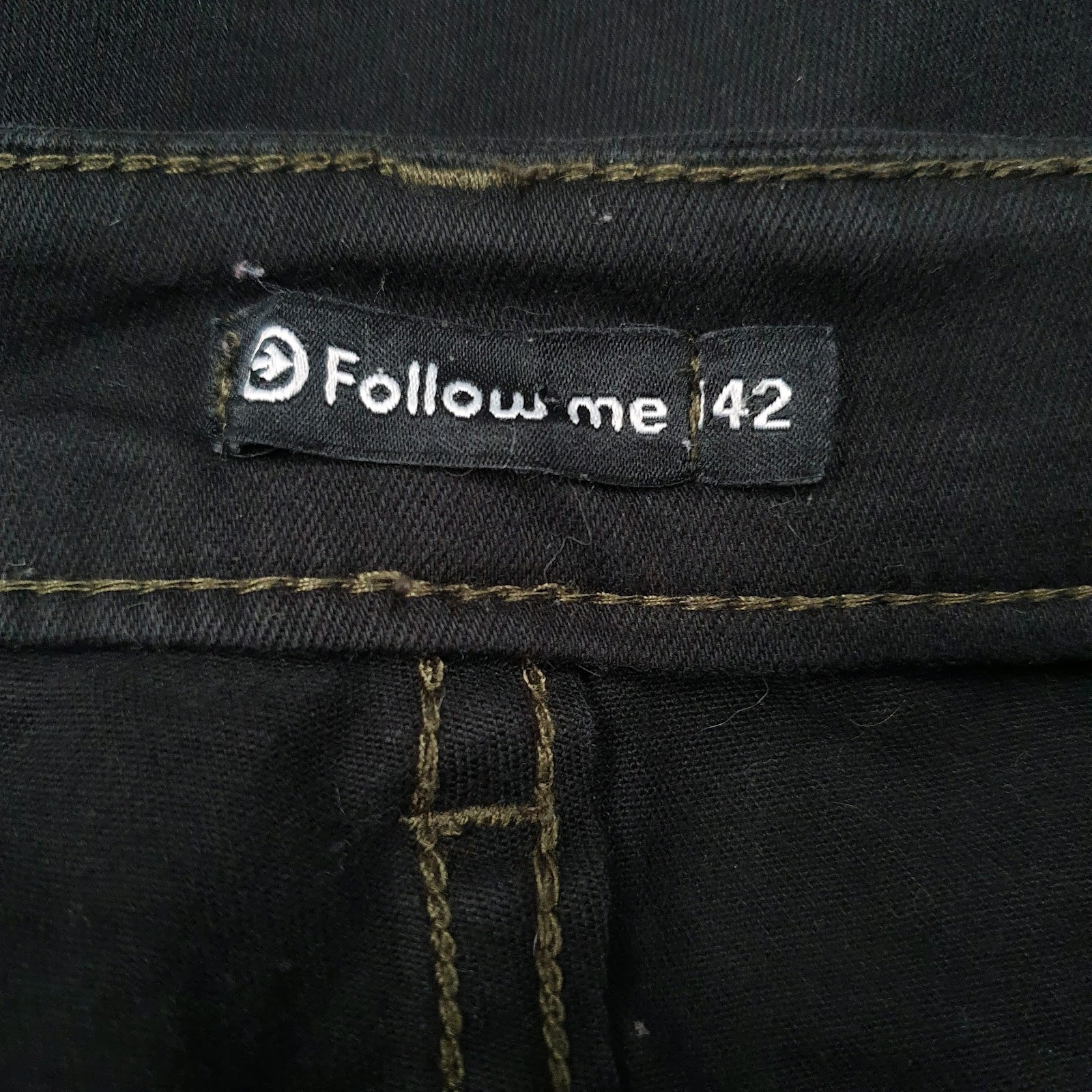 Womens Black Follow Me   Jeans