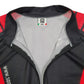 Mens Black Santini Cycling Jersey  T Shirt