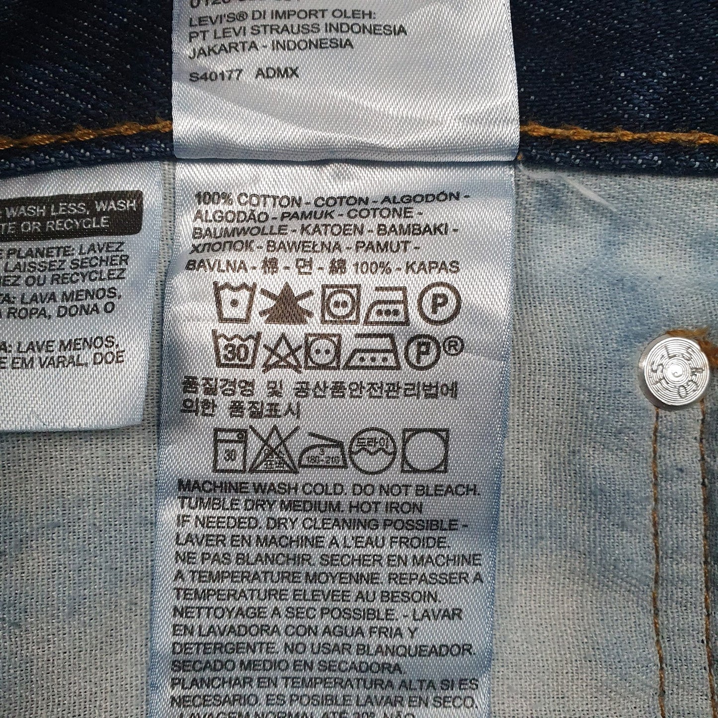 Mens Blue Levis   Jeans