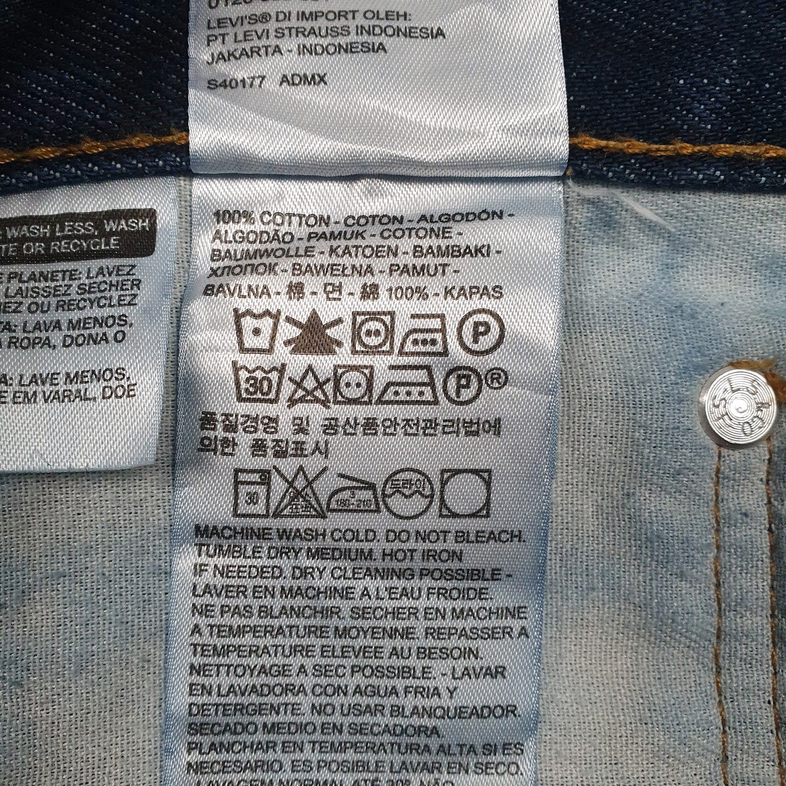 Mens Blue Levis   Jeans