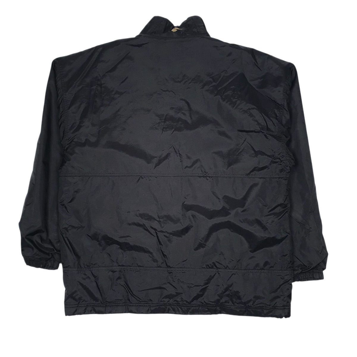 Mens Black Adidas Vintage 90s Oversized  Coat