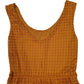 Womens Orange Unbranded Lace Skater  Dress