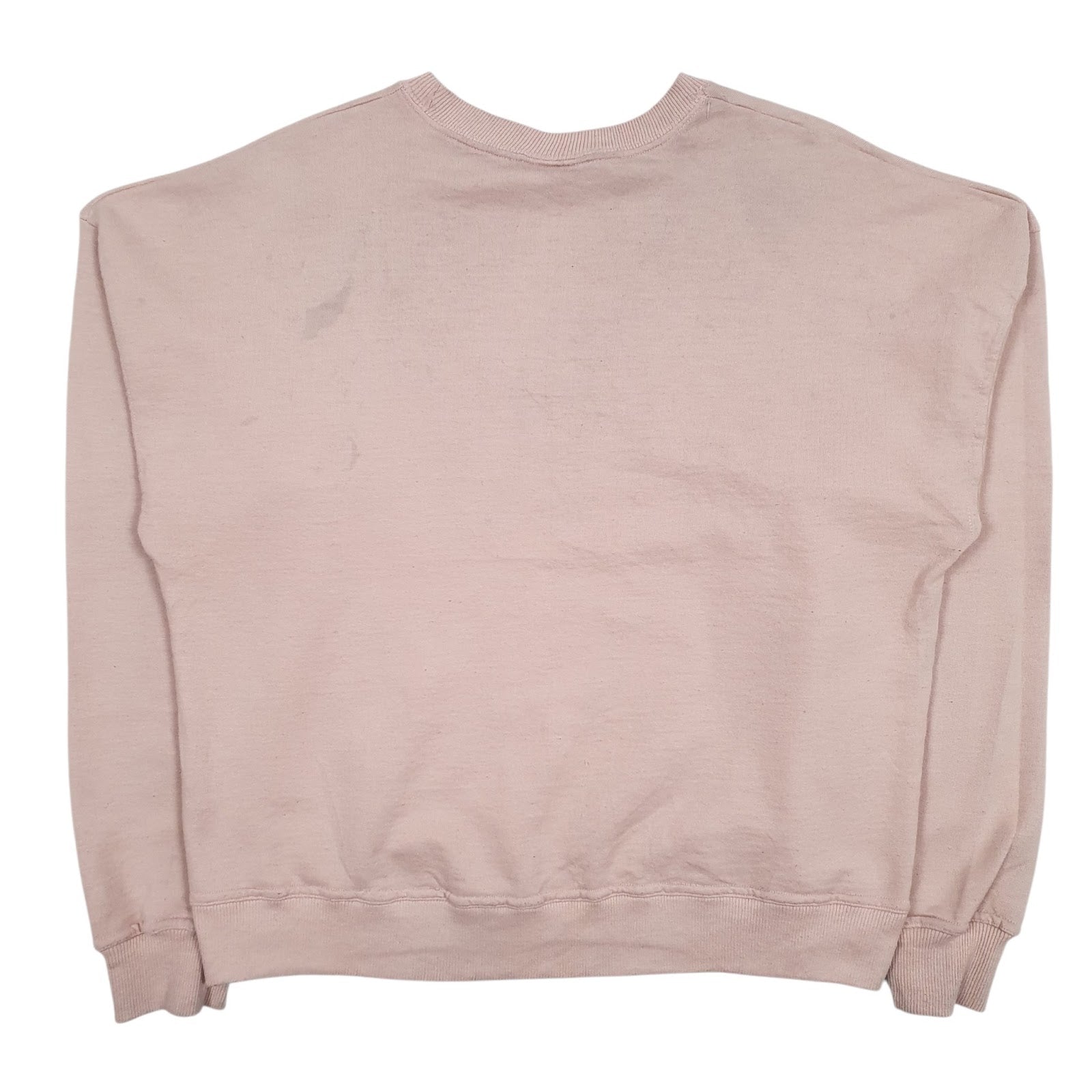 Womens Pink Champion Spellout Crewneck Jumper