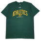 Mens Green Under Armour MLB Oakland Athletics Heat Gear Short Sleeve T Shirt