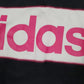 Womens Black Adidas  Crewneck Jumper