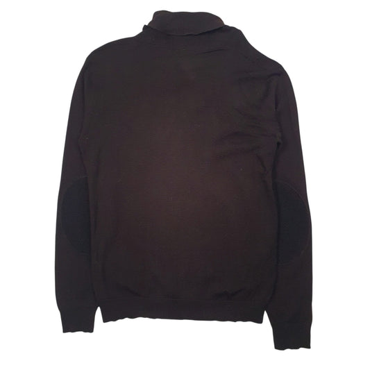 Mens Brown Daniele Alessandrini  Cardigan Jumper