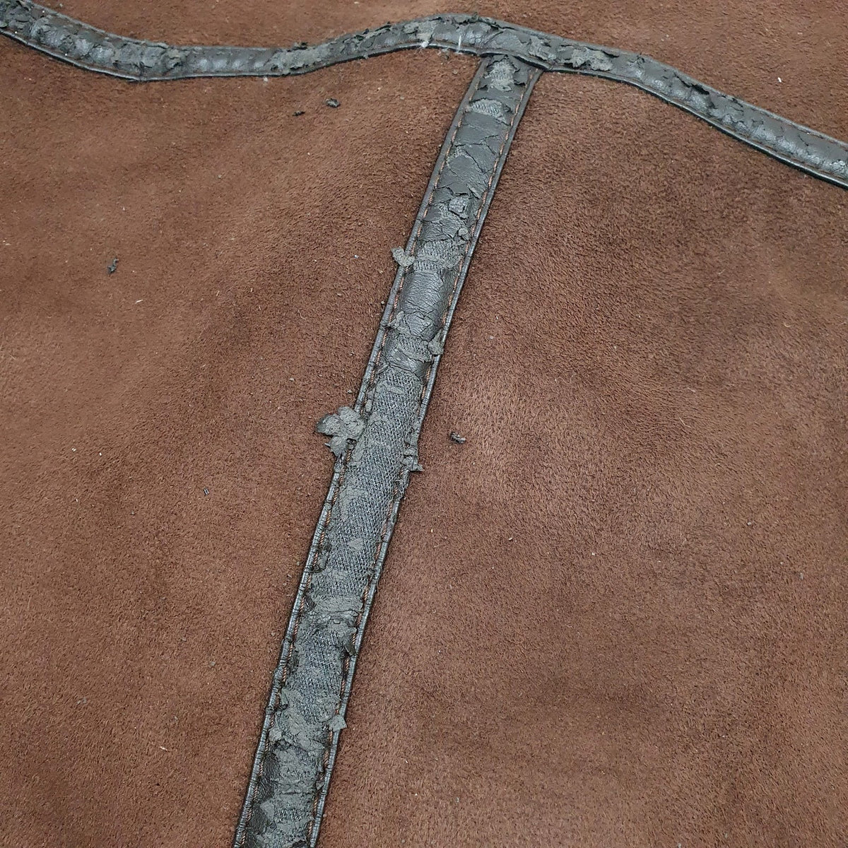 Mens Brown Zara Faux Shearling Flight  Coat
