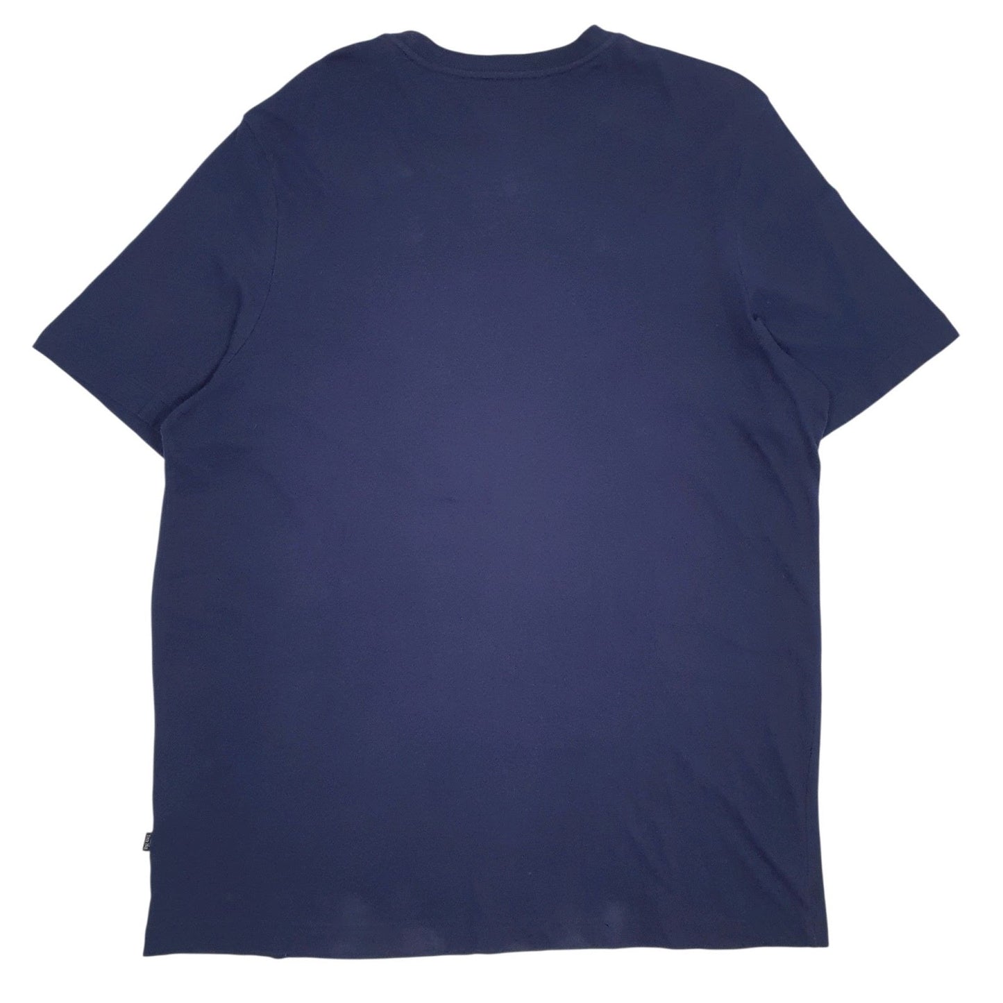 Mens Navy Puma Spellout  T Shirt