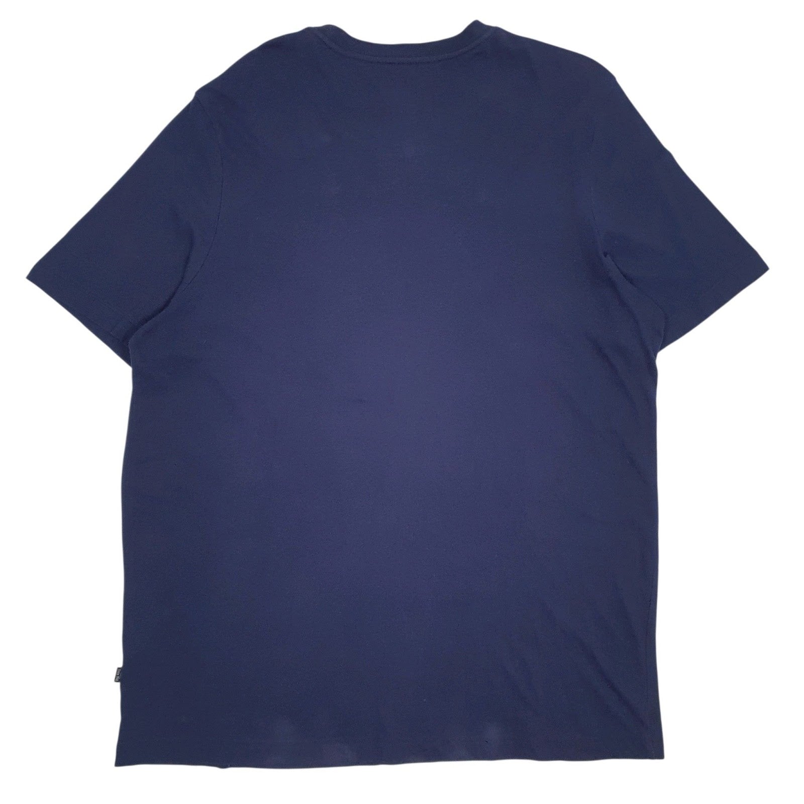 Mens Navy Puma Spellout  T Shirt