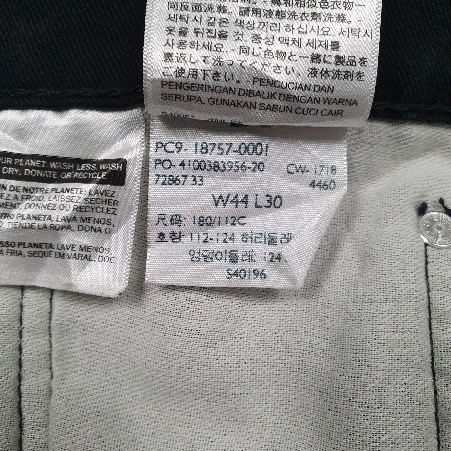 Mens Black Levis   Jeans