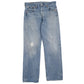 Mens Blue Levis Distressed 501 JeansW31 L28