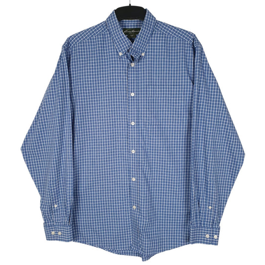 Mens Blue Eddie Bauer  Long Sleeve Shirt