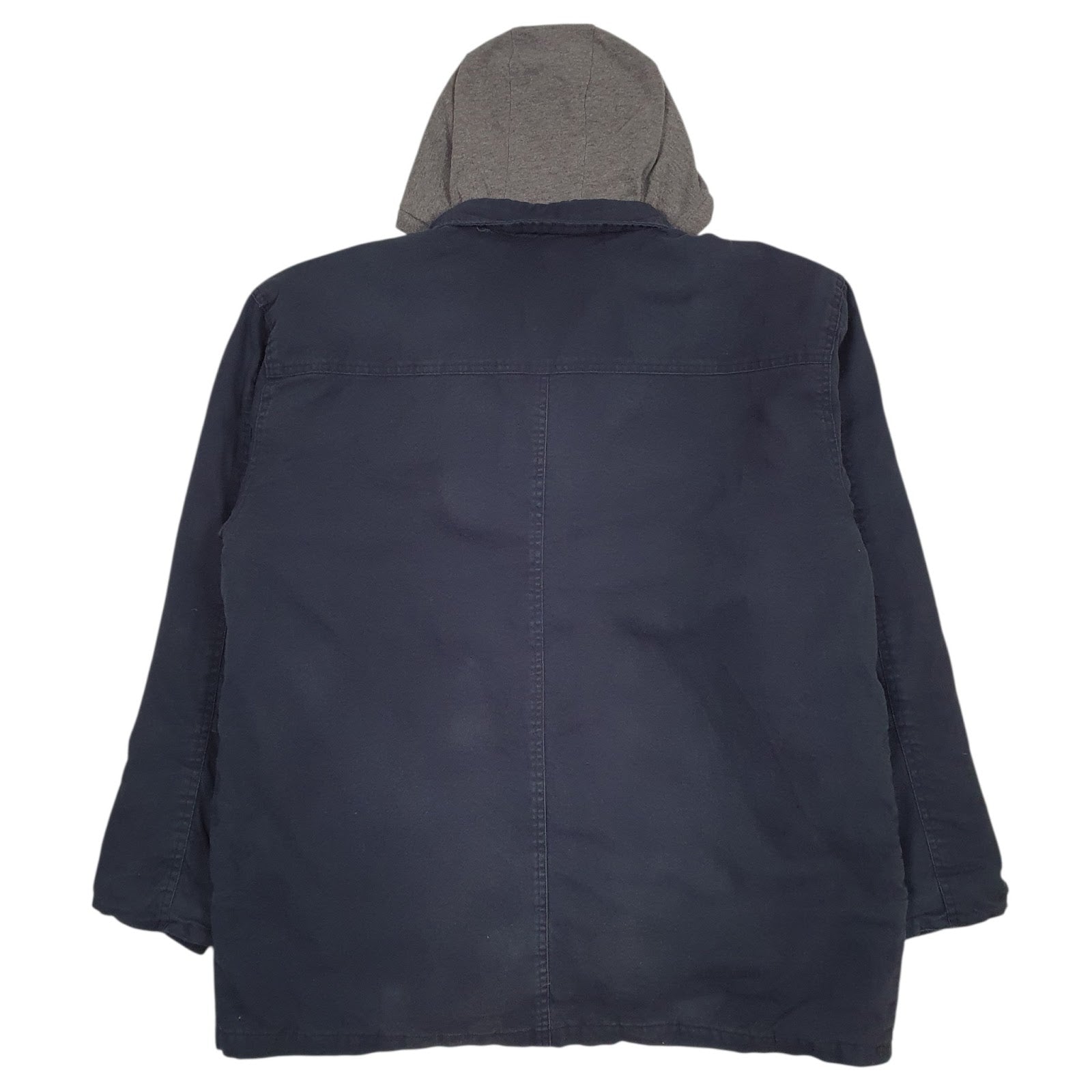 Mens Navy Wrangler Padded  Coat