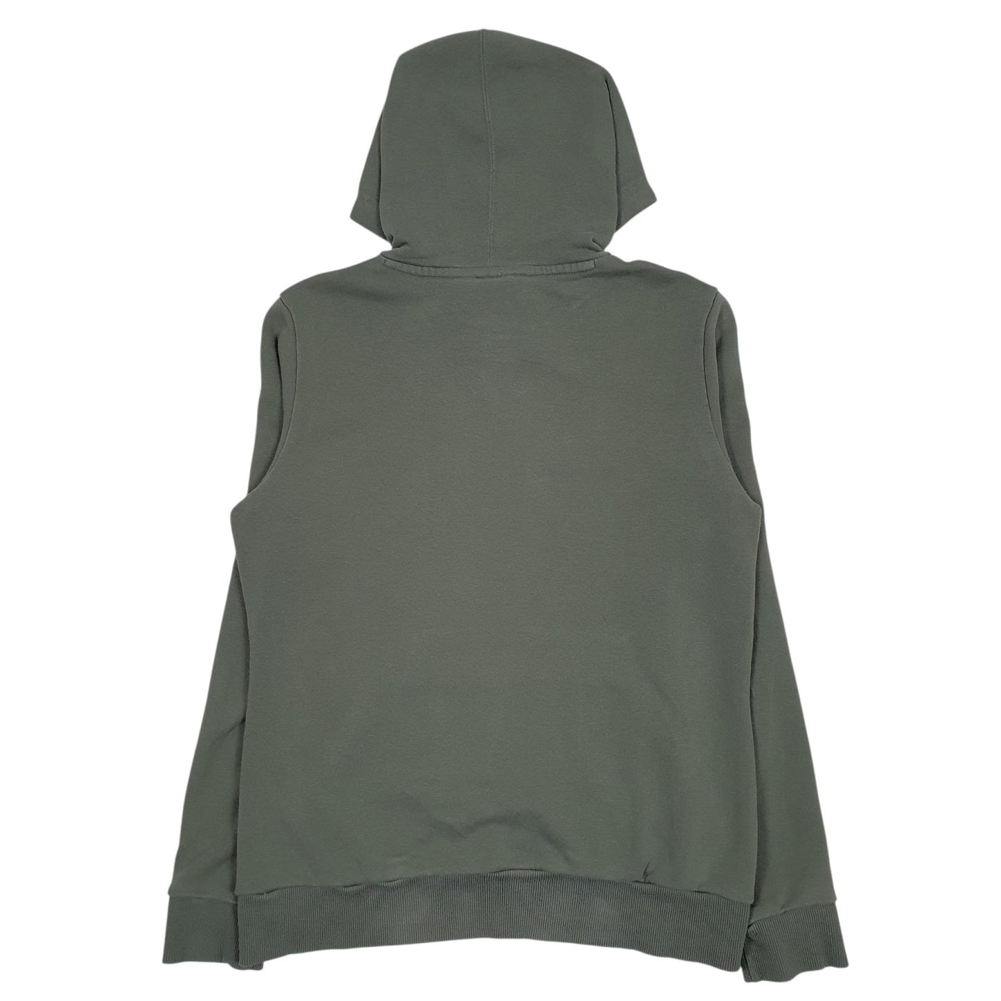 Womens Green Puma Spellout Hoodie Jumper
