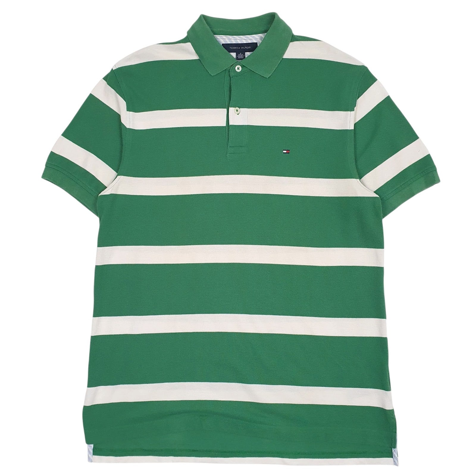 Mens Green Tommy Hilfiger  Short Sleeve T Shirt
