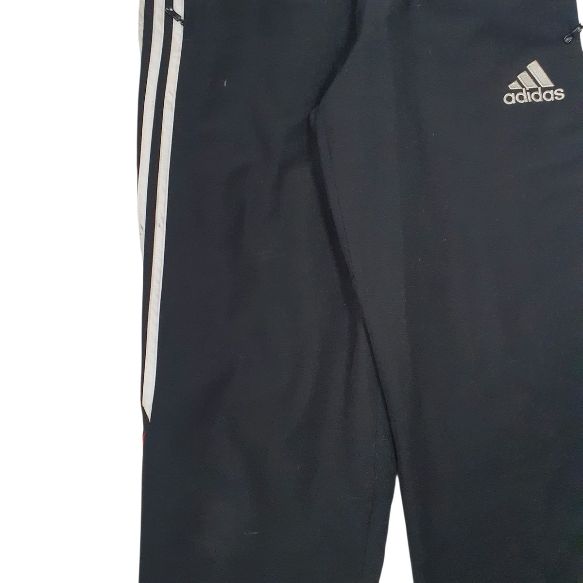 Mens Black Adidas   Trousers