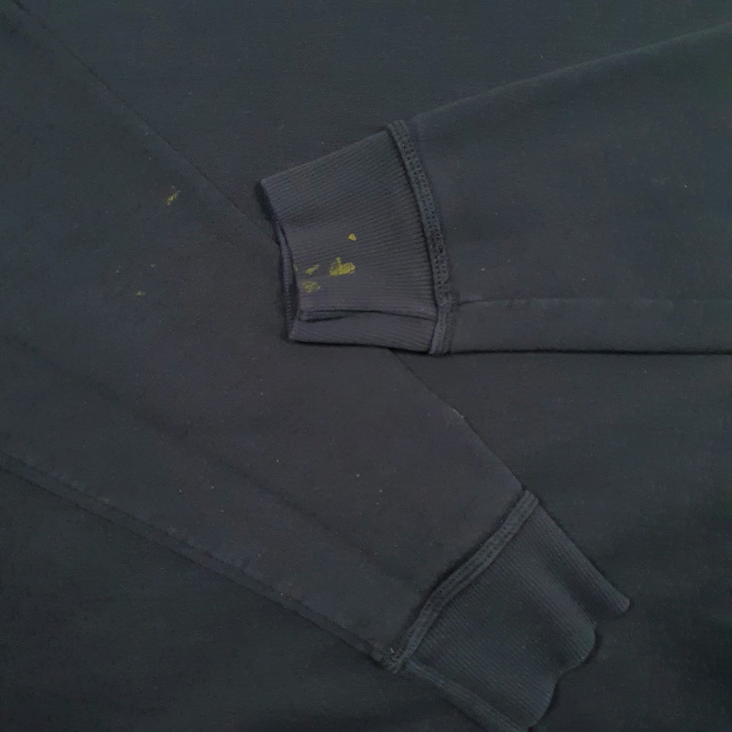 Mens Black Champion  Crewneck Jumper