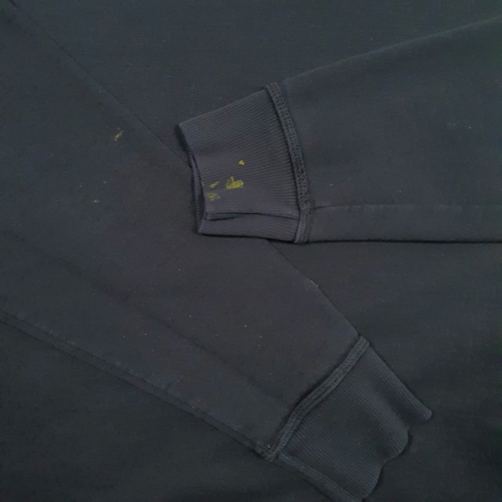 Mens Black Champion  Crewneck Jumper