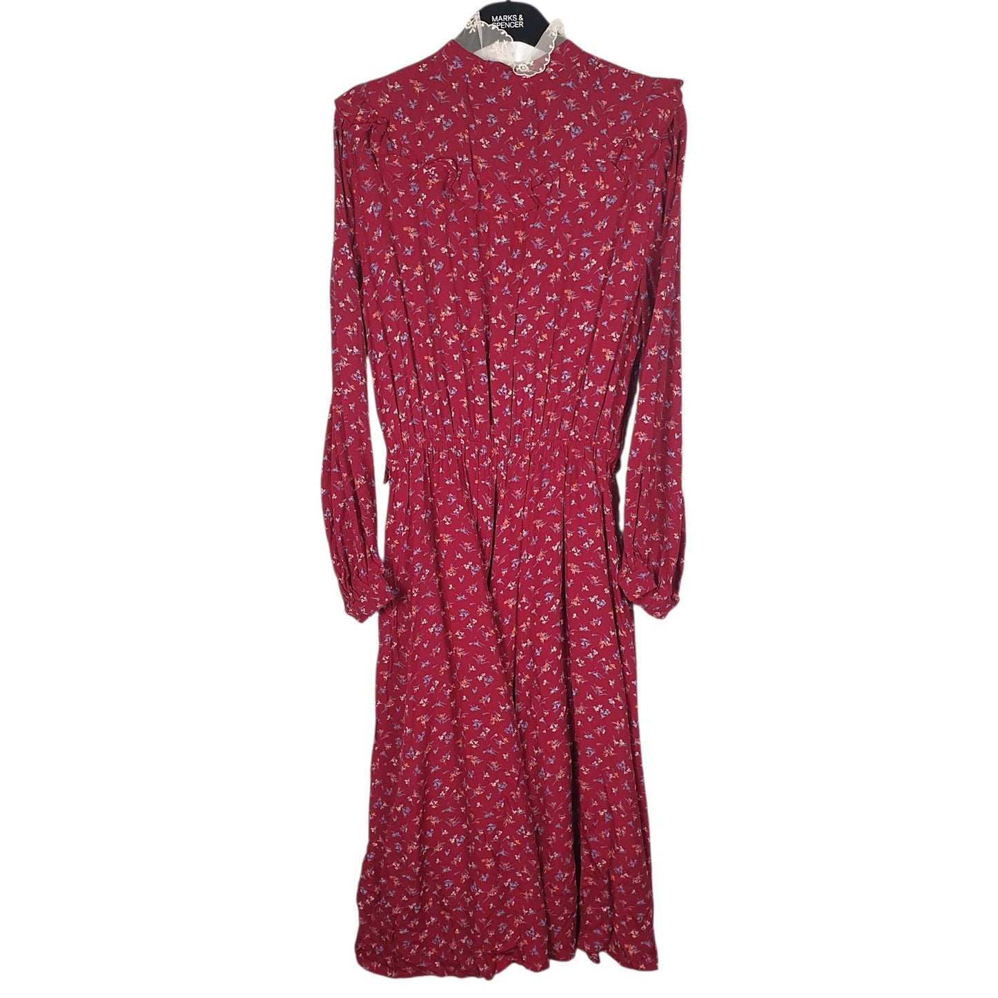 Womens Red Unbranded Floral Print  Dress