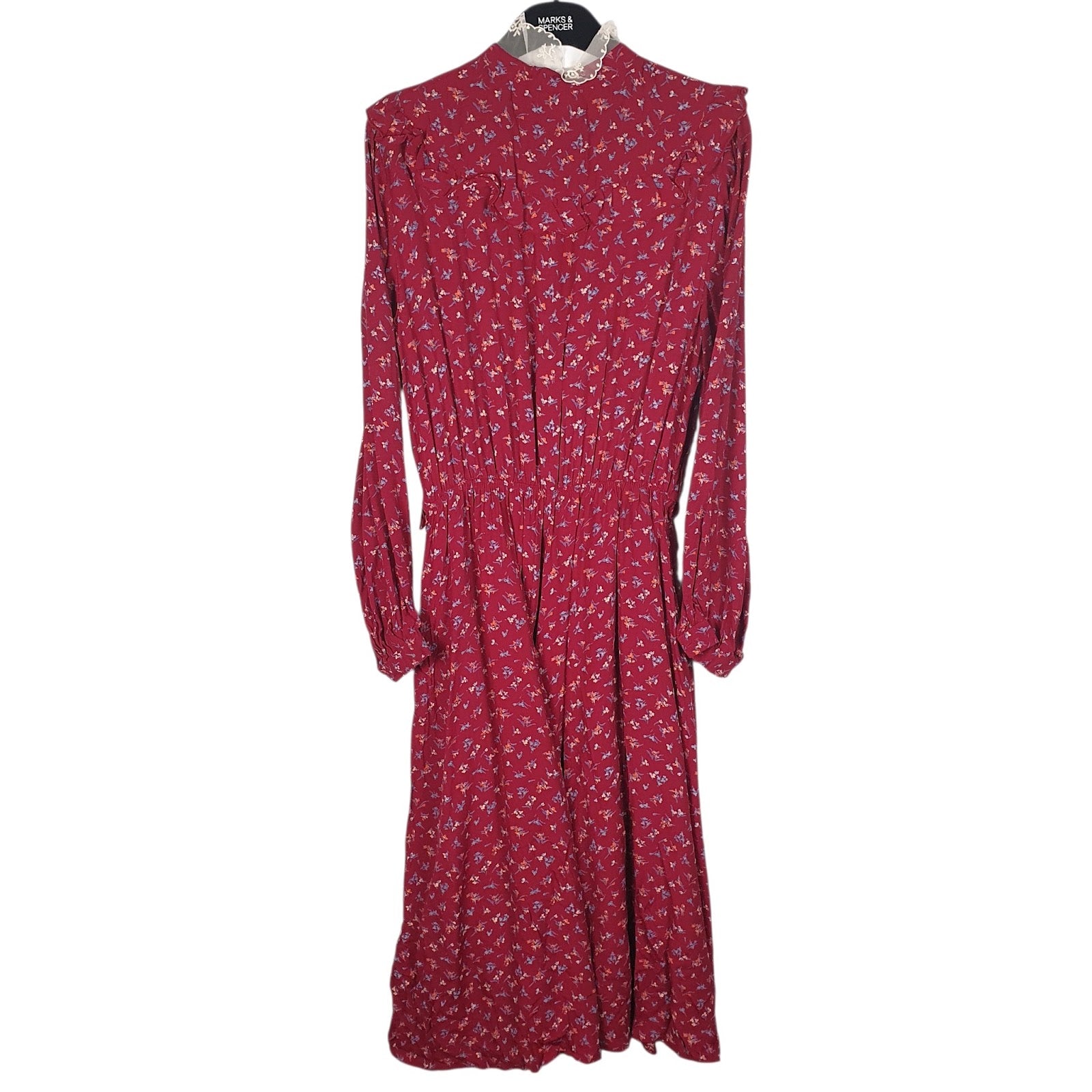 Womens Red Unbranded Floral Print  Dress