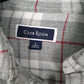 Mens Grey Club Room Flannel  Shirt
