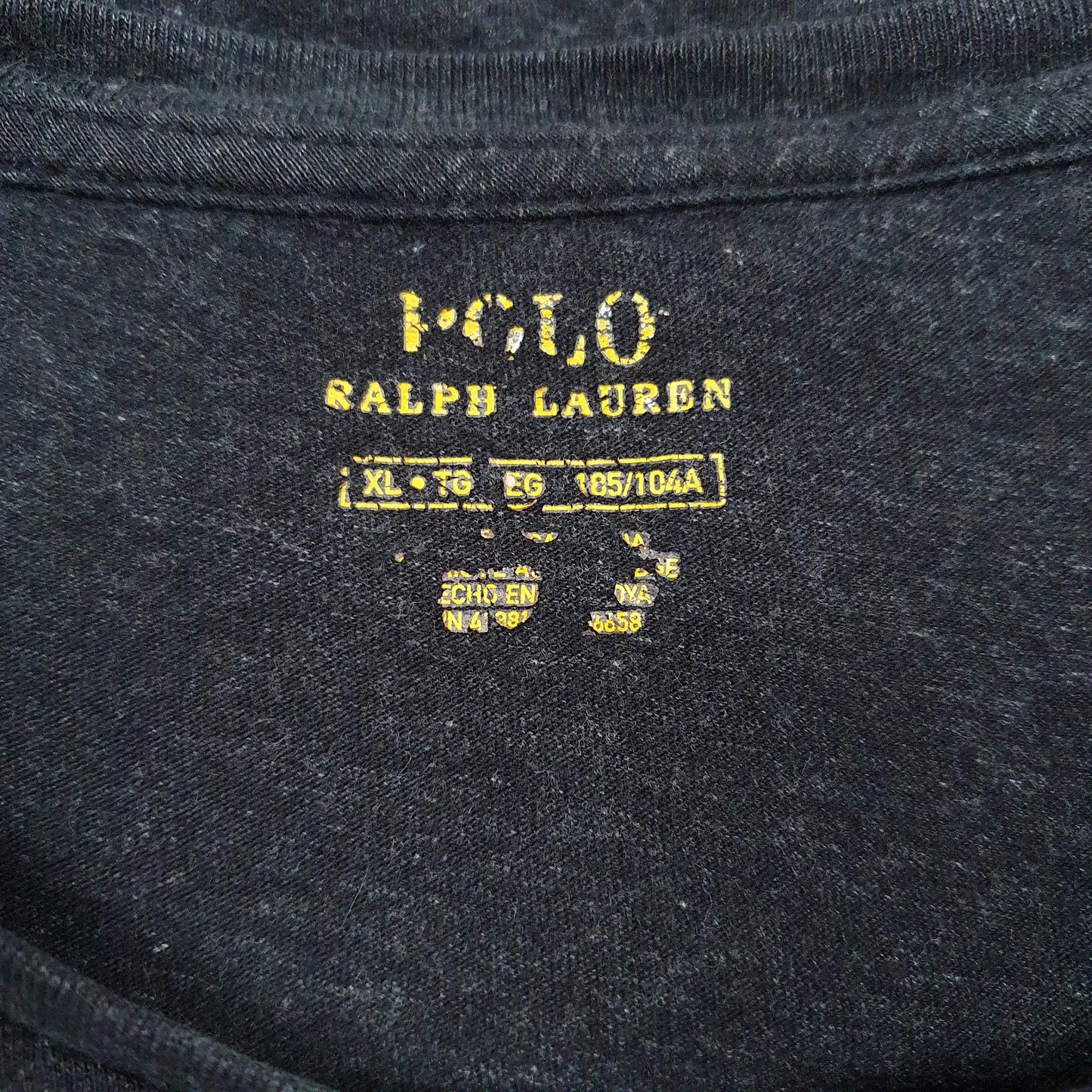 Mens Grey Polo Ralph Lauren   T Shirt