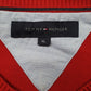 Womens Red Tommy Hilfiger  V Neck Jumper