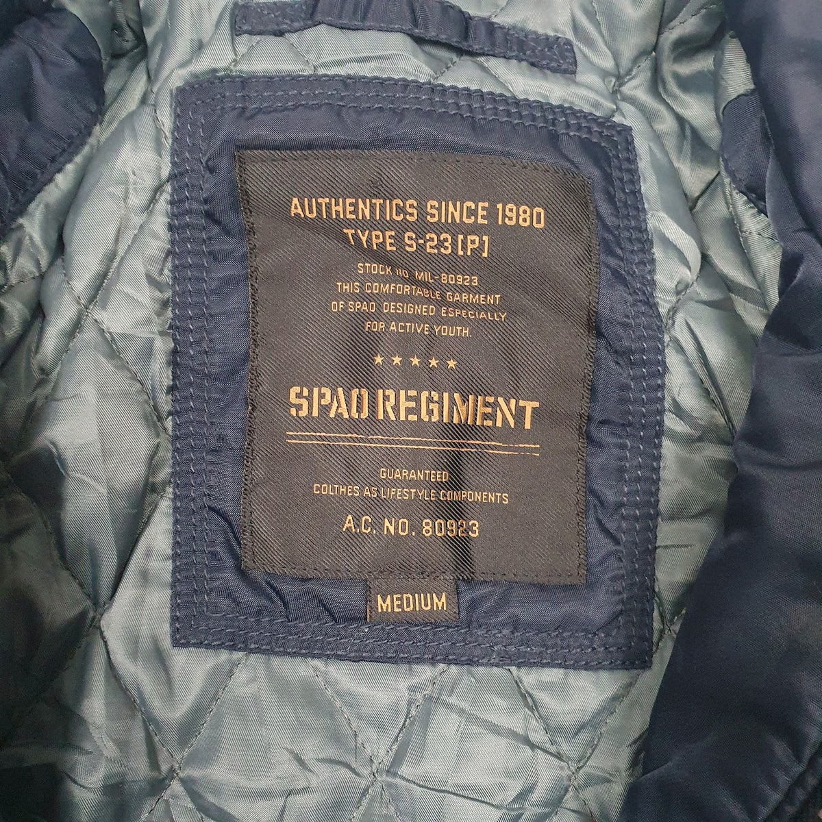 Womens Navy Spao Regiment Military  Coat