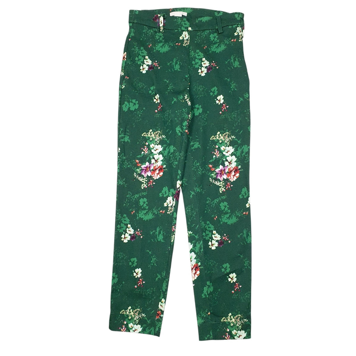 Womens Green H&M  Formal Trousers