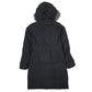 Womens Black The North Face Long Line Trench  Coat