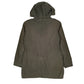 Womens Green Levis Sherpa Lined Longline  Coat