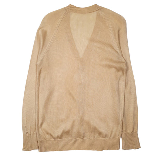 Womens Yellow Unbranded  Cardigan Jumper