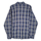 Mens Grey Eddie Bauer Flannel  Shirt