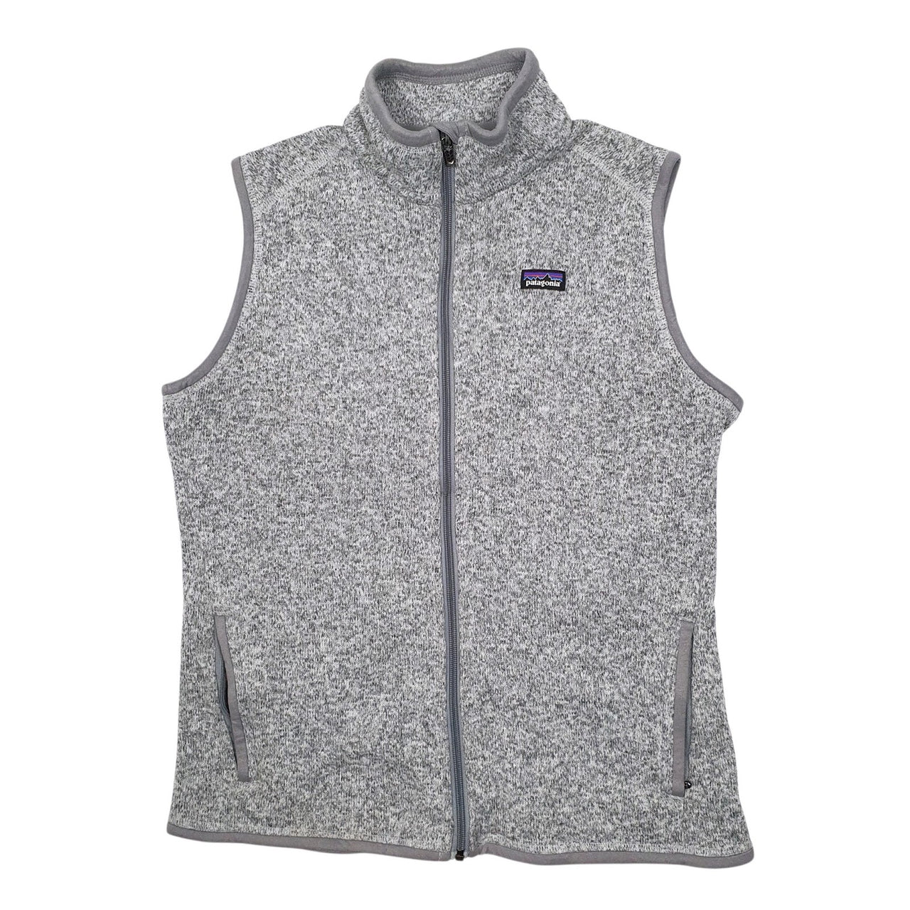 Womens Grey Patagonia Better Sweater Vest Bodywarmer Gilet Jumper