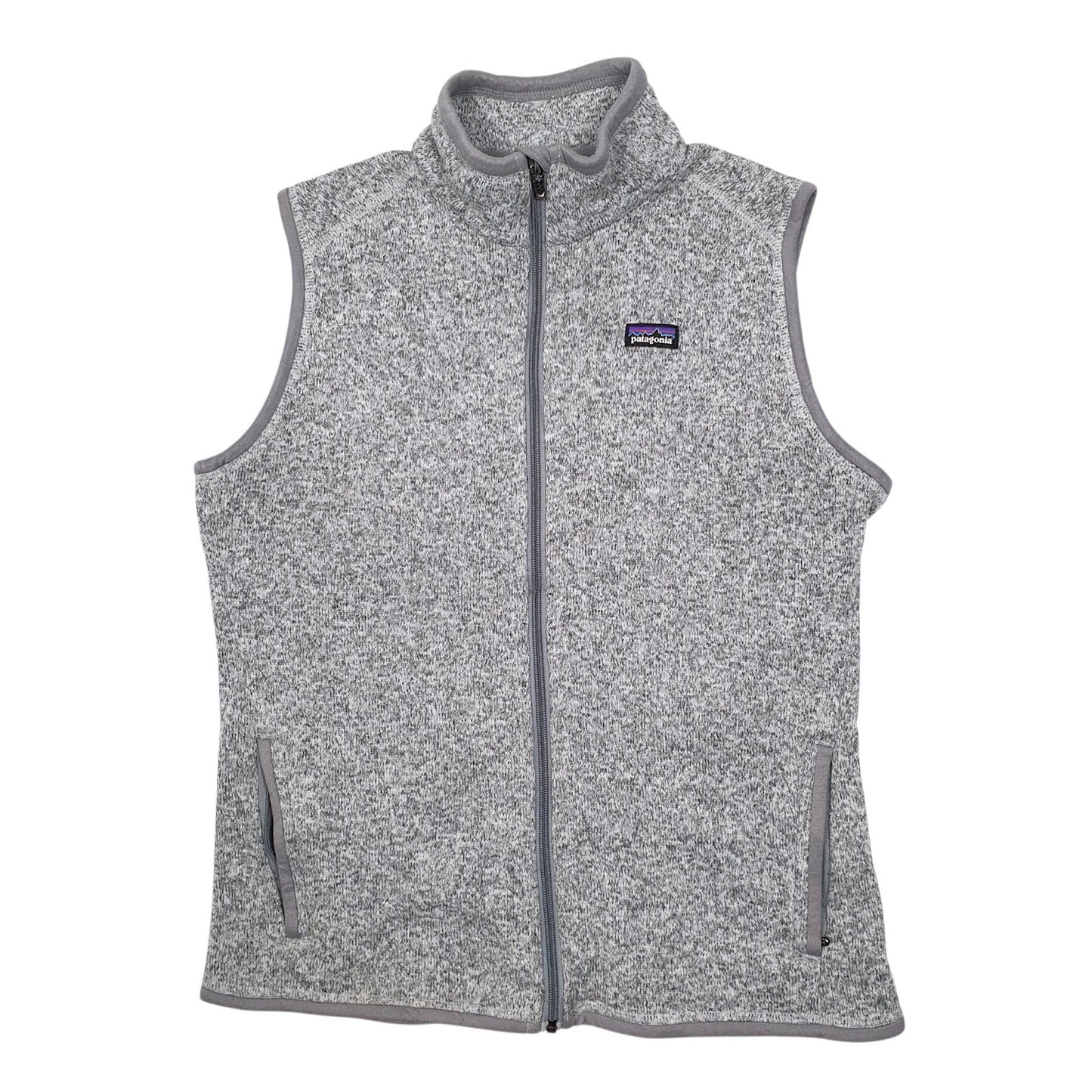 Womens Grey Patagonia Better Sweater Vest Bodywarmer Gilet Jumper