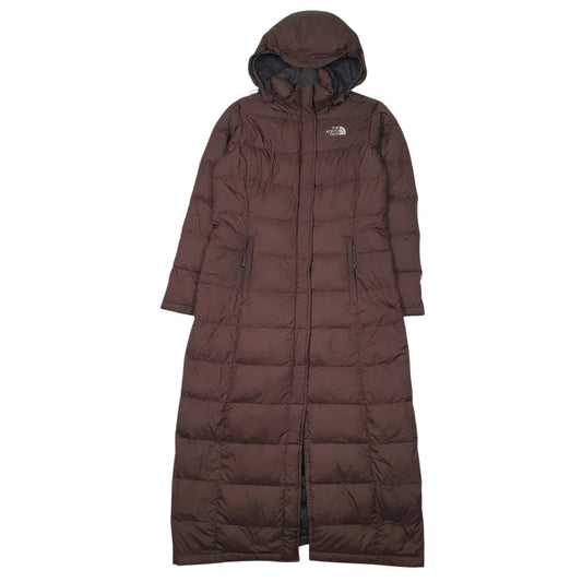 Womens Brown The North Face 700 Longline  Coat