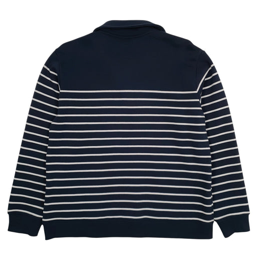 Womens Navy Crew Clothing Co  Quarter Zip Jumper