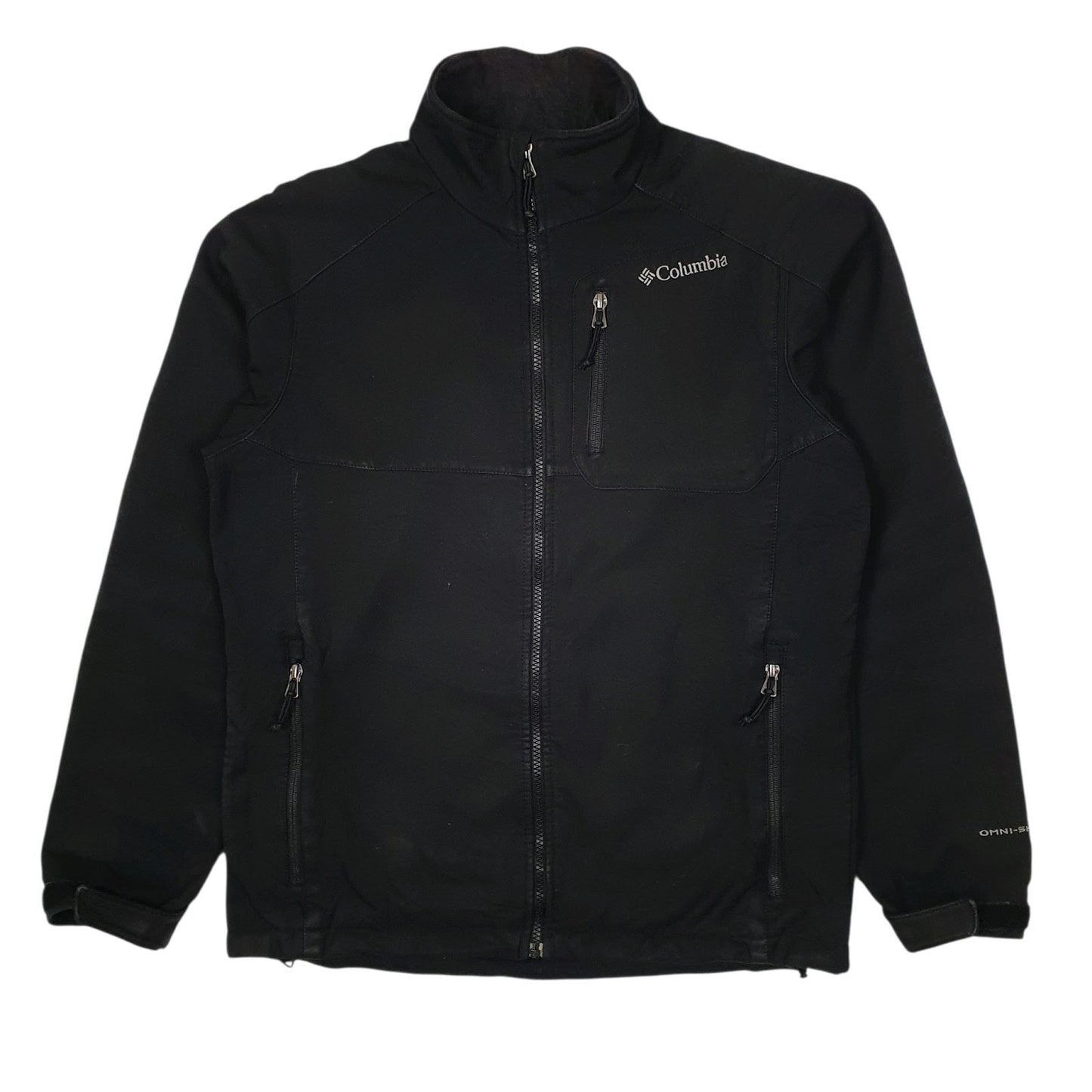 Mens Black Columbia Sportswear Company Windbreaker  Coat