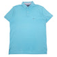 Mens Blue Tommy Hilfiger  Short Sleeve Polo Shirt