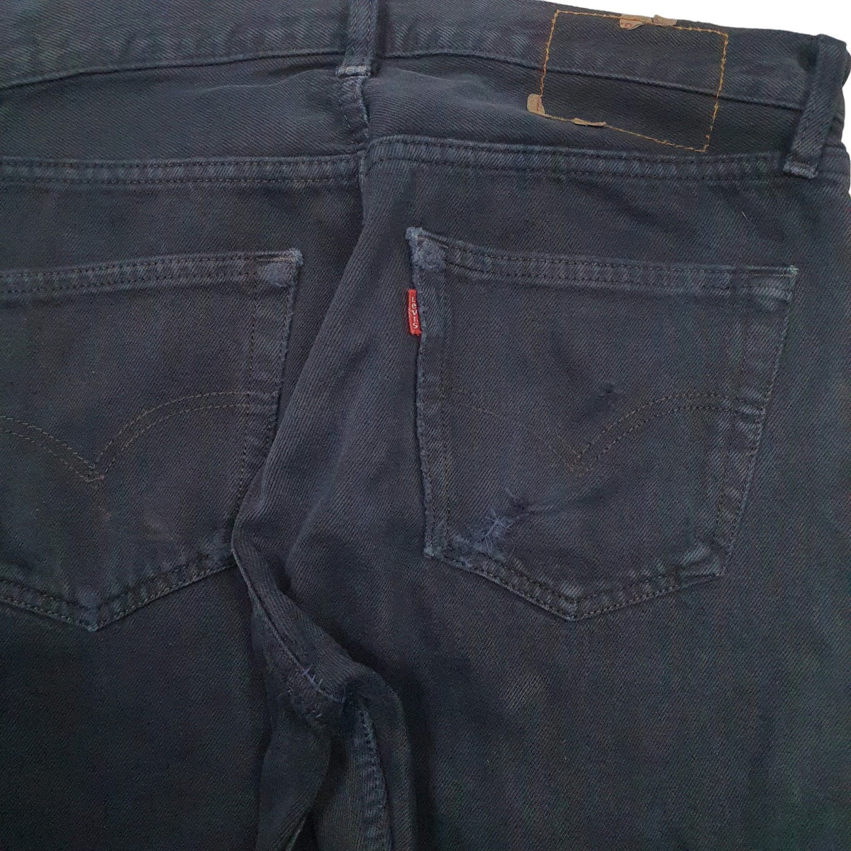 Mens Black Levis Vintage  Jeans