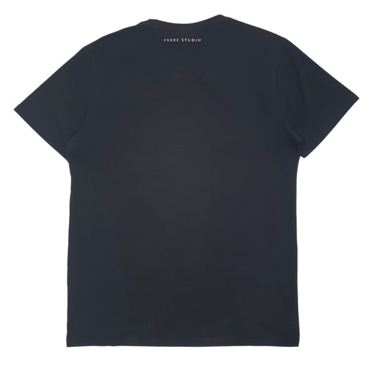 Mens Black Ferre Studio   T Shirt